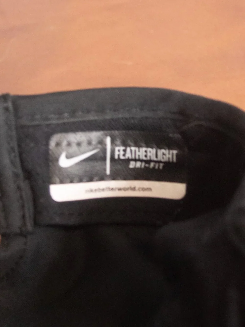 Nike Lightweight Dri-Fit Adjustable Black Hat